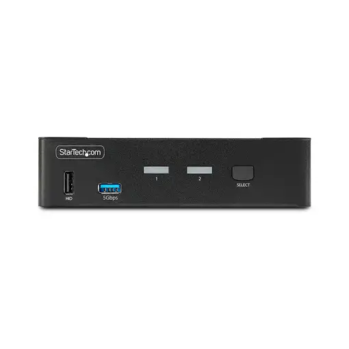 StarTech.com Switch Conmutador KVM DisplayPort de 2 Puertos - 8K60/4K144