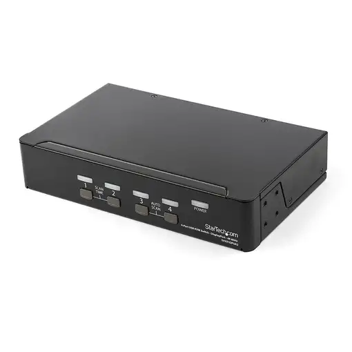 StarTech.com Switch Conmutador KVM de 4 Puertos DisplayPort - 4K 60Hz StarTech.com Switch Conmutador KVM de 4 Puertos DisplayPort - 4K 60Hz
