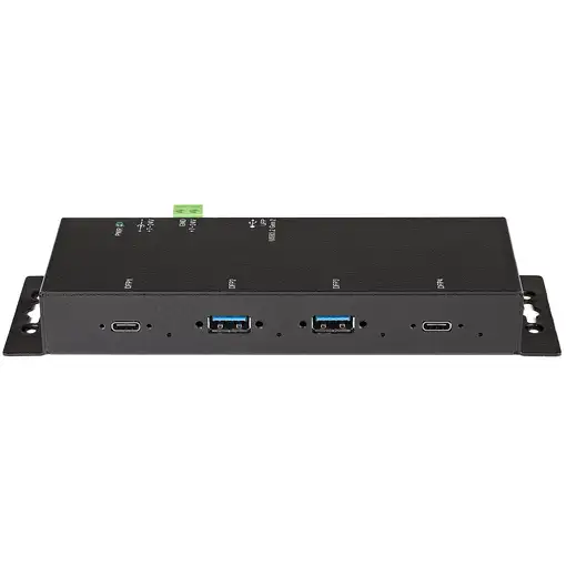 StarTech.com Hub USB C de 4 Puertos - 10Gbps - Ladrón Concentrador Industrial 2x U