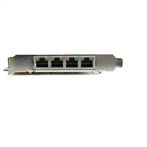 StarTech.com Tarjeta PCI Express de Red Ethernet Gigabit con 4 Puertos RJ45 PoE Po