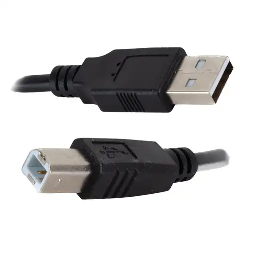 iggual IGG318713 cable USB USB 2.0 2 m USB A USB B Negro