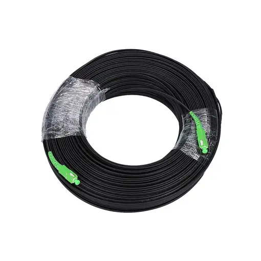Extralink Patchcord SC/APC-SC/APC Flat drop, monomodo, Simplex, G.657A2, 125m Extralink Patchcord SC/APC-SC/APC Flat drop, monomodo, Simplex, G.657A2, 125m