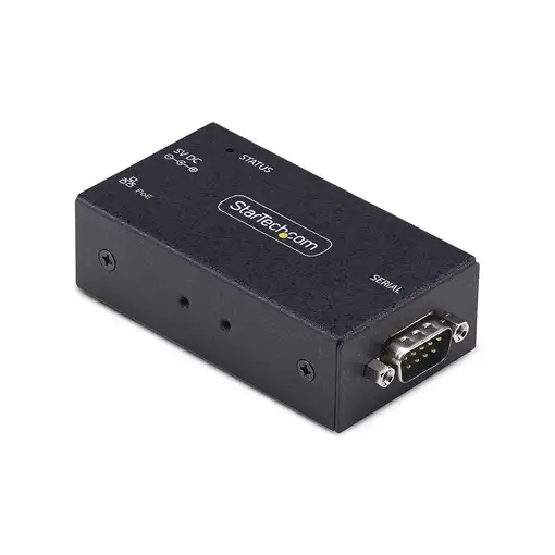 StarTech.com Adaptador Serie a Ethernet - Conversor RJ45 LAN IP a DB9 RS232