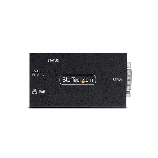 StarTech.com Adaptador Serie a Ethernet - Conversor RJ45 LAN IP a DB9 RS232