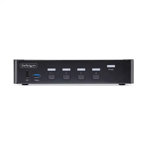 StarTech.com Switch Conmutador KVM DisplayPort de 4 Puertos - 8K60/4K144