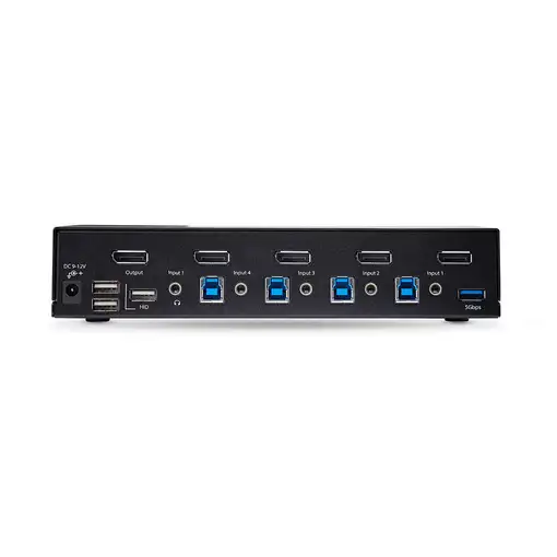 StarTech.com Switch Conmutador KVM DisplayPort de 4 Puertos - 8K60/4K144