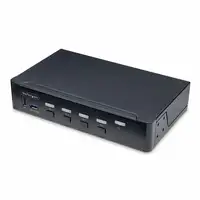 StarTech.com Switch KVM de 4 Puertos DisplayPort para Un Monitor - 4K 60Hz