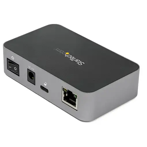 StarTech.com Hub USB-C de 3 Puertos con Puerto de Red Ethernet - USB 3.2 Gen 2