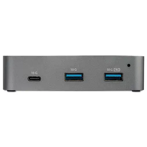 StarTech.com Hub USB-C de 3 Puertos con Puerto de Red Ethernet - USB 3.2 Gen 2