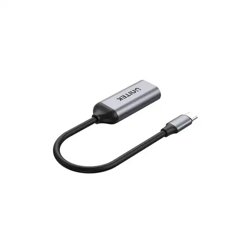 UNITEK V1420A adaptador de cable de vídeo 0,15 m USB Tipo C HDMI Gris