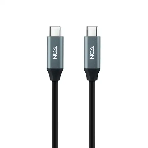 Nanocable Cable USB 3.2 Gen2x2 20Gbps 5A/100W 4K/60Hz USB-C/M-USB-C/M, 1 m
