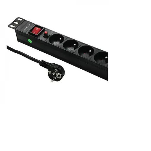 Qoltec 53996 base múltiple 2 m 8 salidas AC Interior Gris, Blanco Qoltec 53996 base múltiple 2 m 8 salidas AC Interior Gris, Blanco