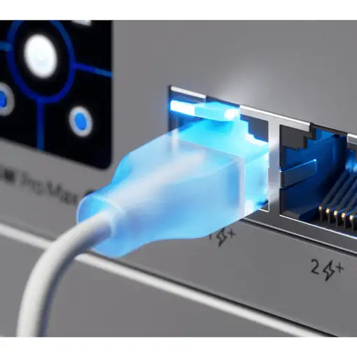 Ubiquiti UACC-Cable-Patch-EL-5M-W cable de red Translúcido, Blanco