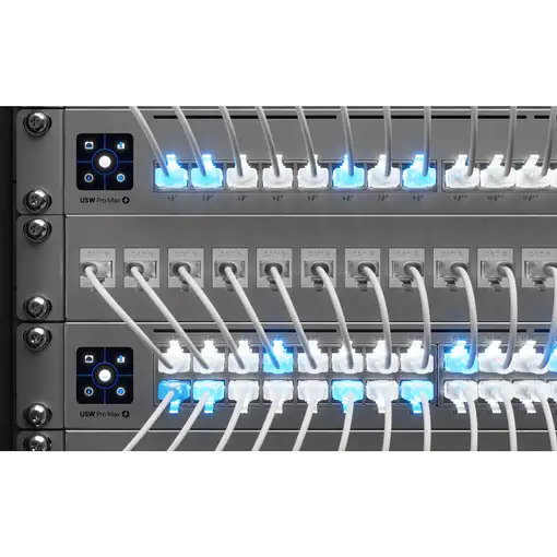 Ubiquiti UACC-Cable-Patch-EL-5M-W cable de red Translúcido, Blanco