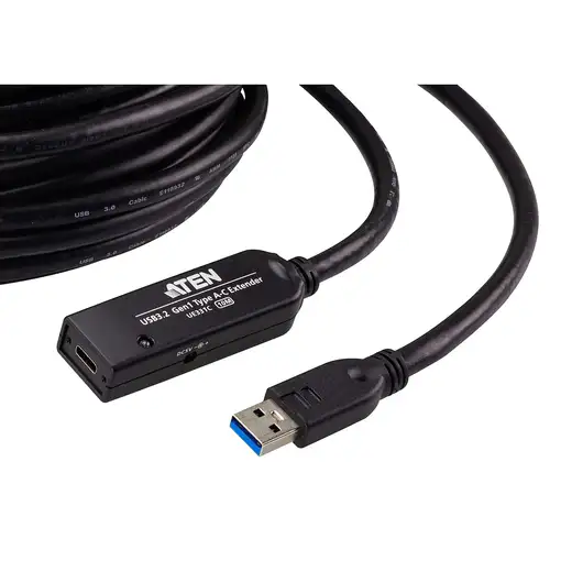 ATEN Cable extensor USB 3.2 de 1.ª generación de 10 m