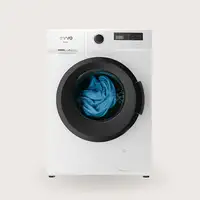 Lavadora blanca de 7 kg, 1200 Rpm, vapor, Terra 7 EVVO Lavadora blanca de 7 kg, 1200 Rpm, vapor, Terra 7 EVVO