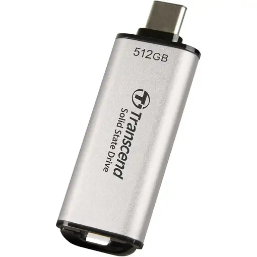 Transcend ESD300 512 GB USB Tipo C Plata