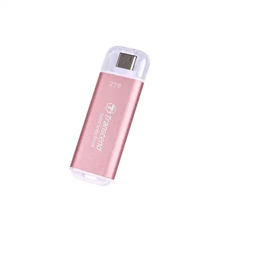 Transcend TS2TESD300P unidad externa de estado sólido 2 TB USB Tipo C Azul