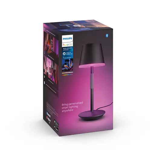 Philips Hue White and Color ambiance Lámpara de mesa portátil Hue Go