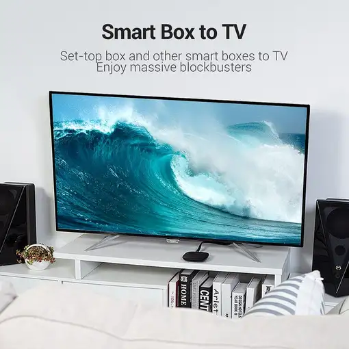 Vention AAKBH cable HDMI 2 m HDMI tipo A (Estándar) Negro