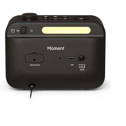 Pure Moment Charge Portátil Analógica Negro