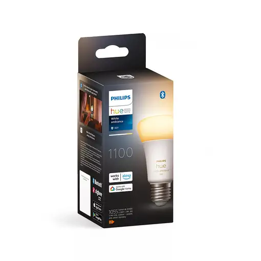 Philips Hue White ambiance Bombilla inteligente A60 - E27 - 1100