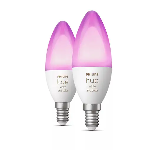 Philips Hue White and Color ambiance Vela - Bombilla inteligente E14