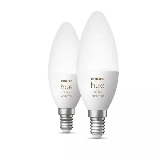 Philips Hue White and Color ambiance Vela - Bombilla inteligente E14