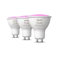 Philips Hue White and Color ambiance GU10 - foco inteligente - (paquete de 3)