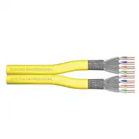Digitus DK-1743-A-VH-D-5 cable de red Amarillo 500 m Cat7a S/FTP (S-STP) Digitus DK-1743-A-VH-D-5 cable de red Amarillo 500 m Cat7a S/FTP (S-STP)