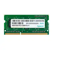 Apacer AS04GFA60CATBGC módulo de memoria 4 GB 1 x 4 GB DDR3 240-pin DIMM