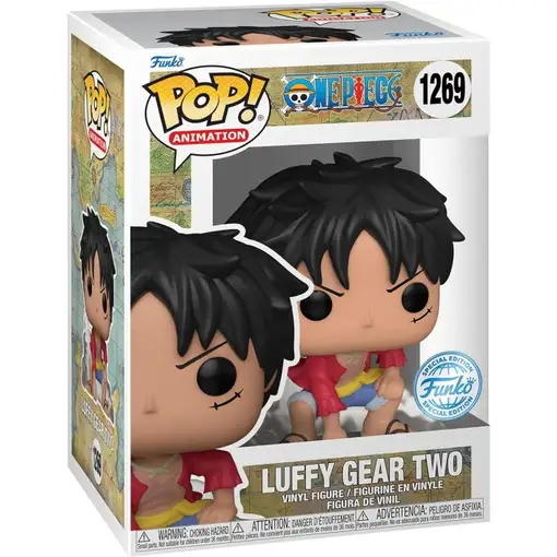 Figura Funko Pop! Animación One Piece Luffy Forma 2 Modelo 1269 | 62646 Edición