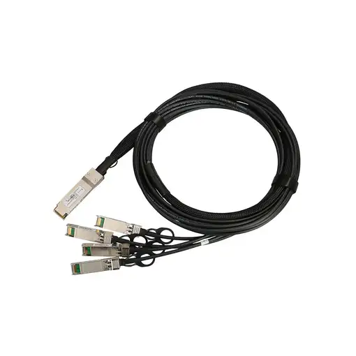 Extralink QSFP+ Cable QSFP+ DAC DAC, 40Gbps hasta 4x 10Gbps 3m, 30AWG