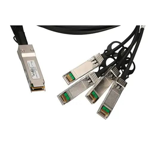 Extralink QSFP+ Cable QSFP+ DAC DAC, 40Gbps hasta 4x 10Gbps 3m, 30AWG