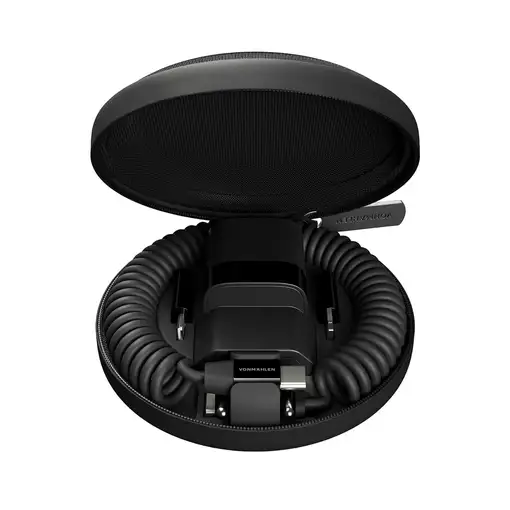 Vonmählen ACG00002 cargador de dispositivo móvil Universal Negro Corriente alterna