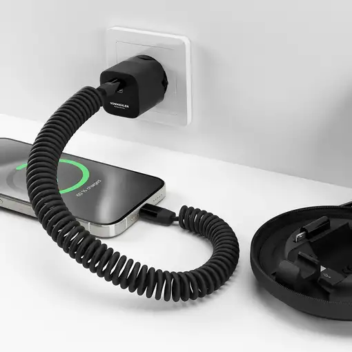 Vonmählen ACG00002 cargador de dispositivo móvil Universal Negro Corriente alterna