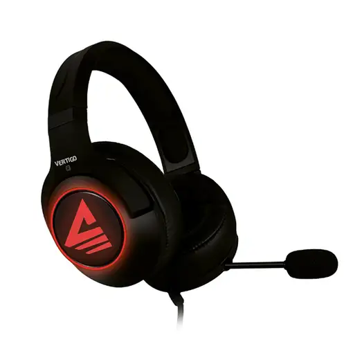 Savio SAVGH-VERTIGO auricular y casco Auriculares Alámbrico Juego Negro