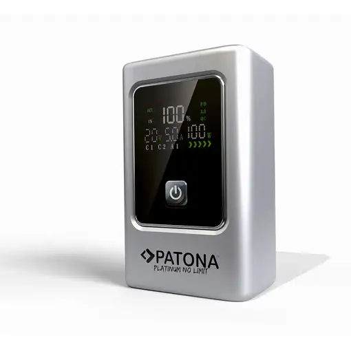 PATONA 4238 batería externa Ión de litio 10000 mAh Plata