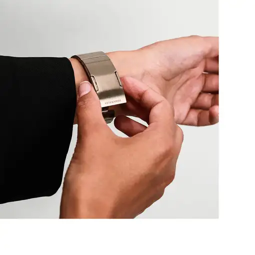 Vonmählen AWS00215 Accesorios para dispositivos vestibles inteligentes Correa Oro