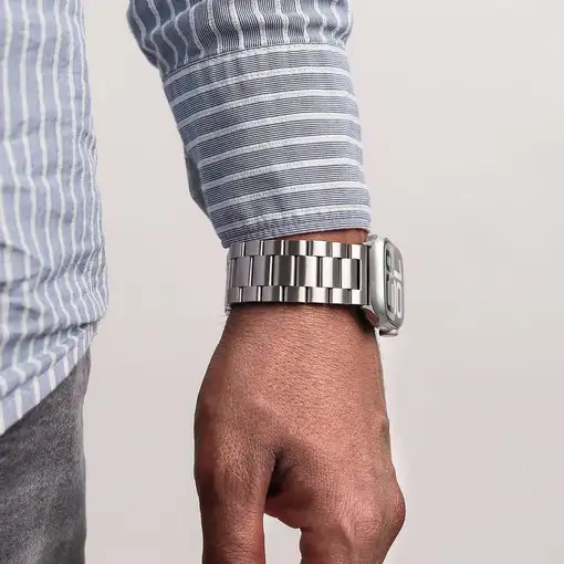 Vonmählen Link Bracelet 2 Correa Plata Acero inoxidable