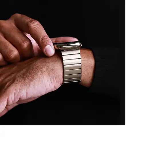 Vonmählen Link Bracelet Pro Correa Oro Acero inoxidable