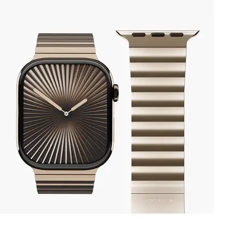 Vonmählen Link Bracelet Pro Correa Oro Acero inoxidable