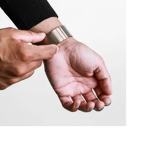 Vonmählen Link Bracelet Pro Correa Oro Acero inoxidable