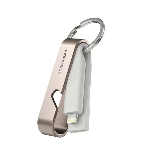 Vonmählen High Six USB C Oro rosa, Acero inoxidable