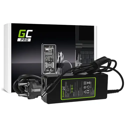 Green Cell AD21P adaptador e inversor de corriente Interior 90 W Negro