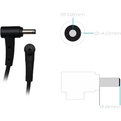ASUS 0A001-00692500 adaptador e inversor de corriente Interior 45 W Negro