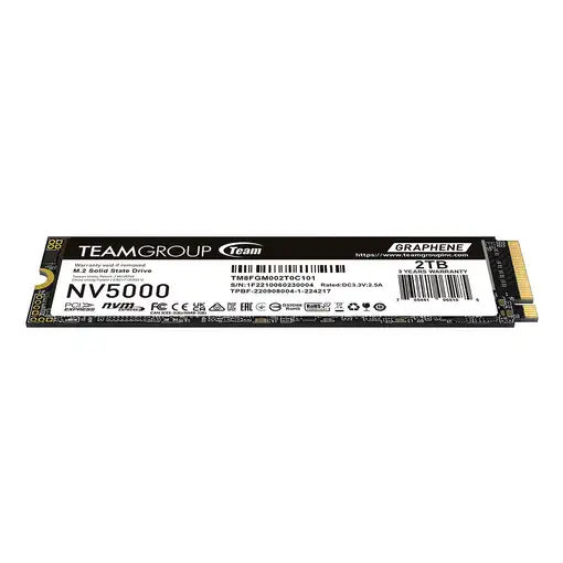 Team Group NV5000 2 TB M.2 PCI Express 4.0 NVMe 3D NAND