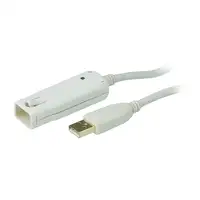 ATEN Cable extensor USB 2.0 de 12 m (soporta conexión en cadena hasta 60 m)