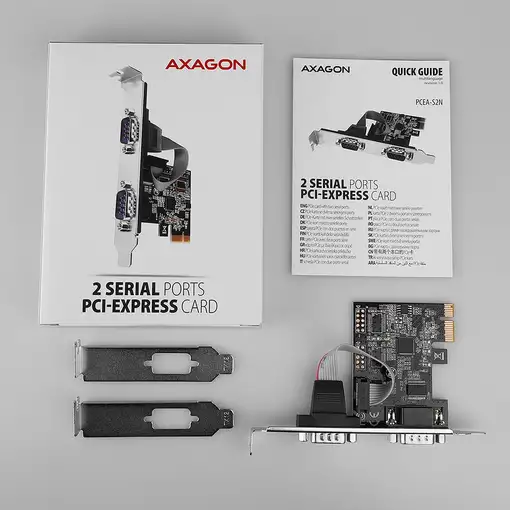 Axagon PCEA-S2N tarjeta y adaptador de interfaz Interno RS-232