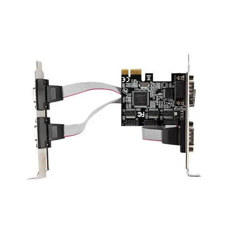 Lanberg PCE-DB9-004 tarjeta y adaptador de interfaz Interno PCIe